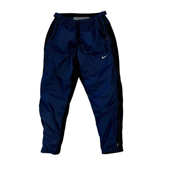 Men’s Nike shield running joggers size medium navy blue - Picture 1 of 3